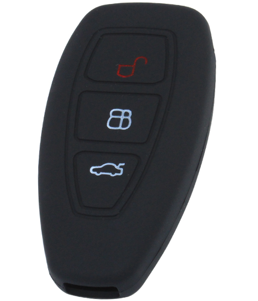 КОРПУС ЗАЩИТНЫЙ  ЗАМКА ЗАЖИГАНИЯ СИЛИКОНОВЫЙ (ЧЕРНЫЙ) FORD KUGA- FIESTA- MONDEO- C-MAX