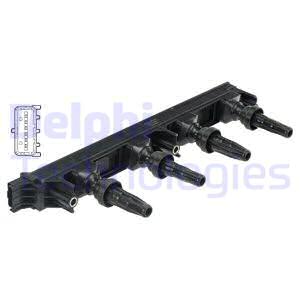 КАТУШКА ЗАЖИГАНИЯ - CITROEN C4. C4 PICASSO. C5. C8. DISPATCH. JUMPY. PEUGEOT 307. 308. 407. 807. EXPER