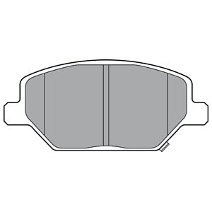 КОЛОДКИ ПЕРЕДНИЕ INSIGNIA B 2017> 17