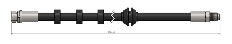 ШЛАНГ ТОРМОЗНОЙ  ПЕРЕДНИЙ Focus 1.8 TD-1.8i 16V-2.0i 16V 98-&hellip;
