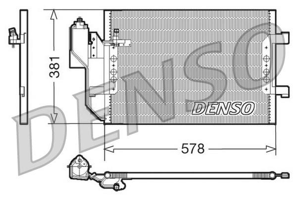 РАДИАТОР КОНДИЦИОНЕРА MERCEDES-BENZ A-CLASS (W168) (97-04)