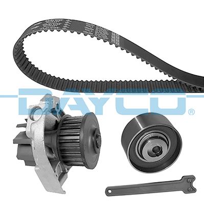 РЕМКОМПЛЕКТ ГРМ С ВОДЯНЫМ НАСОСОМ FIAT DOBLO 01>LINEA 07>PUNTO 09>PANDA 10>ALBEA 07> ALFA ROMEO MITO 11> LANCIA YPSILON 10> FORD KA 08> 1.2 1.4 (129 ВНЕШНИЙ)