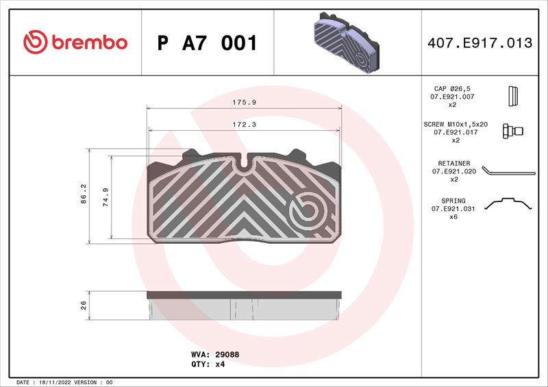 КОЛОДКИ ТОРМОЗНЫЕ DAF LF 45 0101->-IVECO EUROCARGO I-III 0191-0915-IVECO EUROFIRE 0191->-KARSAN STAR