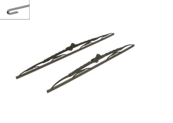 КОМПЛЕКТ СТЕКЛООЧИСТИТЕЛЯ SUPURGESI 600mm  530mm MERCEDES SPRINTER B901>904. VW LT 28-35-46