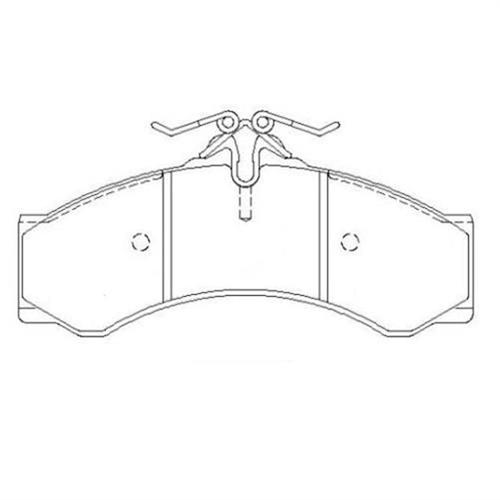 КОЛОДКИ ТОРМОЗНЫЕ  ЗАДНИЕ MERCEDES SPRINTER B901>B904 . VW LT 28-35-46