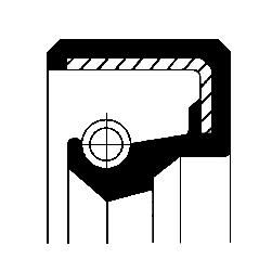 КОЛЬЦО УПЛОТНИТЕЛЬНОЕ BA 25. 0X 42. 0X 7. 0 NBR SEAL RING