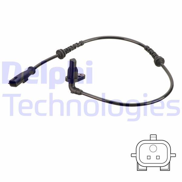 ДАТЧИК ABS DUSTER-ЗАДНЯЯNA-DUSTER-KAPTUR 04-2010>