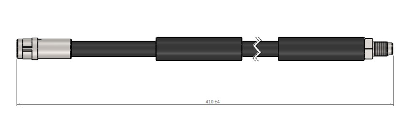 ШЛАНГ ТОРМОЗНОЙ ПЕРЕДНИЙ  CLS СЕРИЯ (C219) 05>10