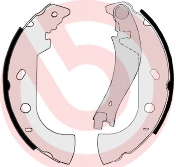 КОЛОДКИ РУЧНОГО ТОРМОЗА FIAT MAREA (185) 0596-1207-FIAT MAREA WEEKEND (185) 0996-1207-FIAT MULTIPLA (18