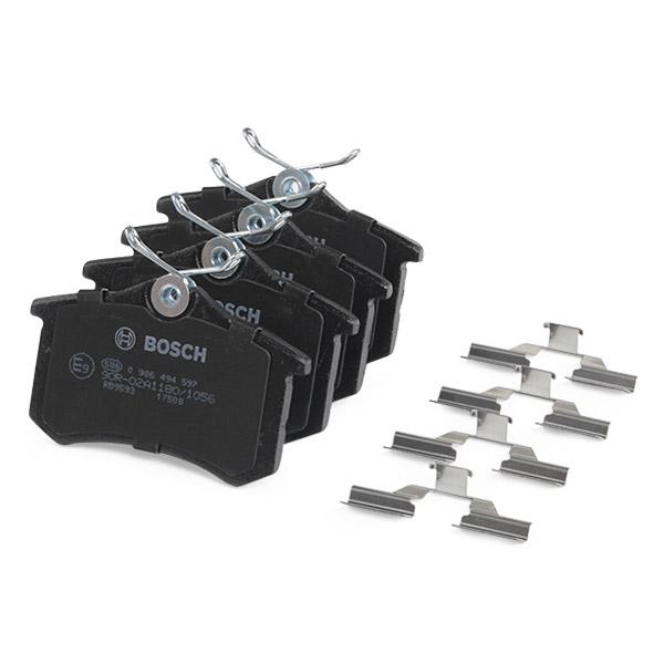 КОЛОДКИ ТОРМОЗНЫЕ ЗАДНИЕ MGN II-LGN-GOLF III-IV-PASSAT III-POLO-C3-C4-P307-AUDI A3-A4
