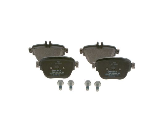 КОЛОДКИ ТОРМОЗНЫЕ ДИСКОВЫЕ ЗАДНИЕ 4-matIc MERCEDES W213 C257 C238