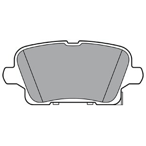 КОЛОДКИ ТОРМОЗНЫЕ INSIGNIA B 2017> 17