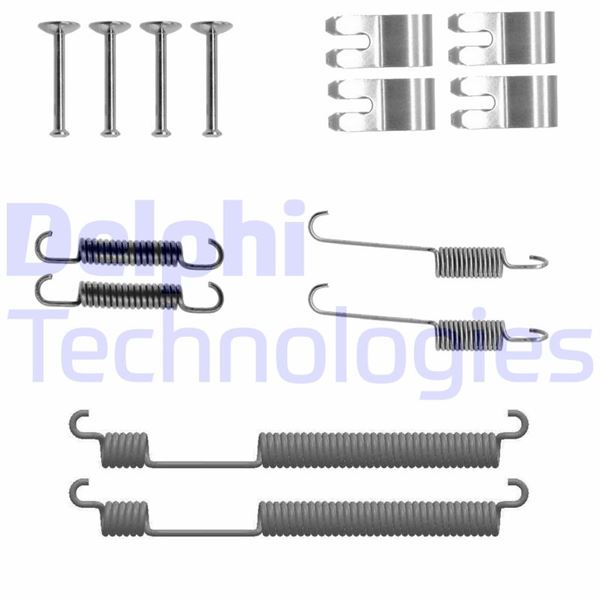 КОМПЛЕКТ ЗАДНИХ ТОРМОЗНЫХ КОЛОДОК В СБОРЕ  SEAT-SKODA-VWIBIZA MK V (KJ1. KJG) -RAPID (NA2). RAPID (NH3. NK3. NK6)