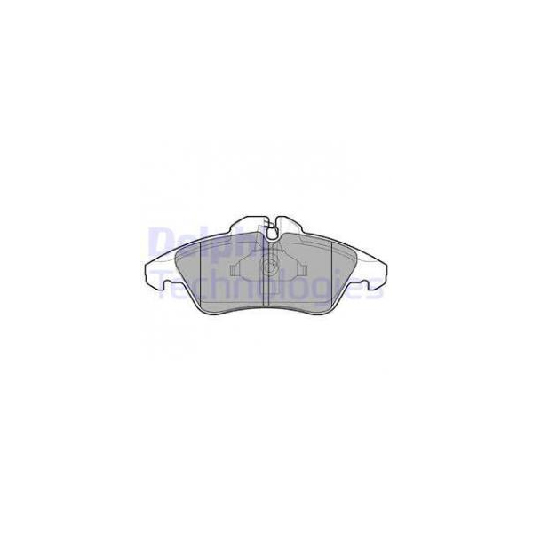 КОЛОДКИ ТОРМОЗНЫЕ  ПЕРЕДНЯЯ MERCEDES W638 B901>B904 . VW LT 28-35-46