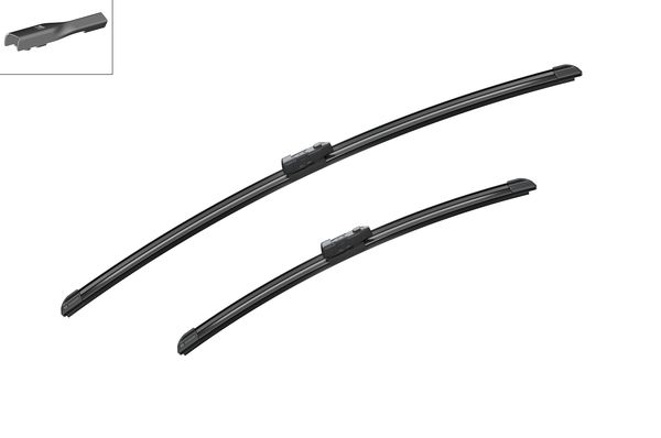 ЩЕТКА СТЕКЛООЧИСТИТЕЛЯ AEROTWIN  TK 65cm+45cm (ТИП БАНАНА) GOLF VII 1. 2TSI-1. 4TSI-1. 6TDI-2. 0TDI 12> S3 2. 0TFSI 08> A3