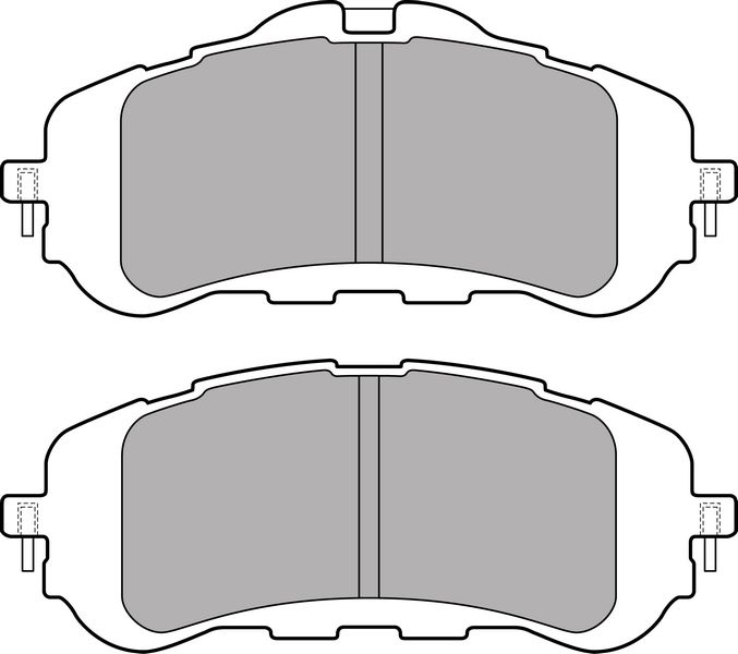 КОЛОДКИ ТОРМОЗНЫЕ ПЕРЕДНИЕ  (283mm) ASTRA L 21> COMBO E 18> BERLINGO 18> PARTNER 18> 308 II-III 13> RIFTER 18>