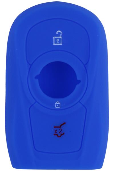 КОРПУС ЗАЩИТНЫЙ  КЛЮЧА ЗАЖИГАНИЯ СИЛИКОНОВЫЙ 3 КНОПКИ (СИНИЙ) OPEL ASTRA K
