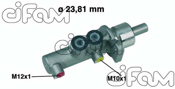 ЦИЛИНДР ГЛАВНЫЙ  VECTRA B 1.6I-1.6I 16V-1.8I 16V-2.0 16V (95-03) (20.64mm)