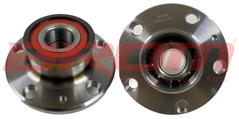 СТУПИЦА ЗАДНЕГО КОЛЕСА (ПОДШИПНИК) POLO 1.4i 16V (01-12) ABS (5 ГАЕК)
