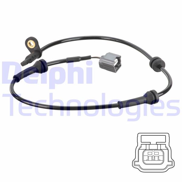 ДАТЧИК ЧАСТОТЫ ВРАЩЕНИЯ ABS QASHQAI-X-TRAIL-KOLEOS 11-2013>