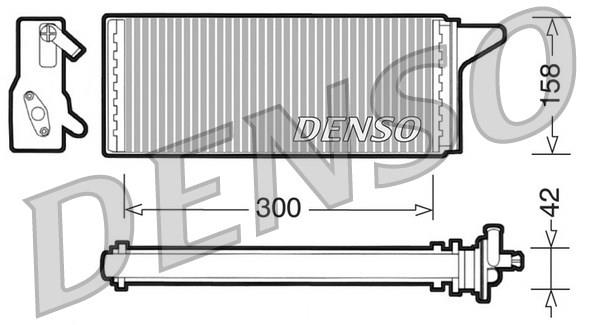 ТЕПЛООБМЕННИК. ВНУТРЕННЕЕ ОТОПЛЕНИЕ IVECO DAILY I (78-89)