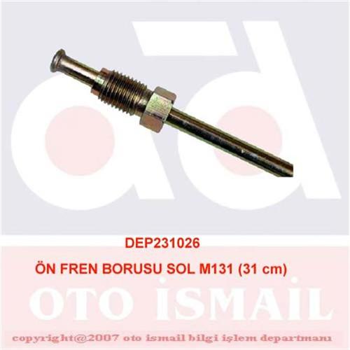 ТРУБКА ТОРМОЗНАЯ ЛЕВАЯ ПЕРЕДНЯЯ M131 (31 cm)