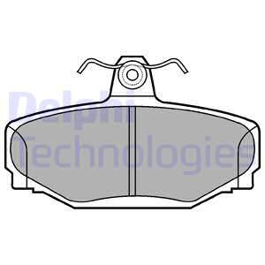 КОЛОДКИ ТОРМОЗНЫЕ VOLVO V70 2.0T 2.3 2.5 (97-3.00) XC70 2.4T (97-9.02) S70 (98-99) 740 760 780 940 S90 V90