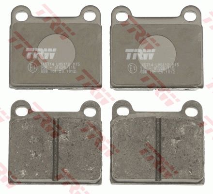 КОЛОДКИ ТОРМОЗНЫЕ  ЗАДНИЙ MERCEDES W126 C126 W116 C107