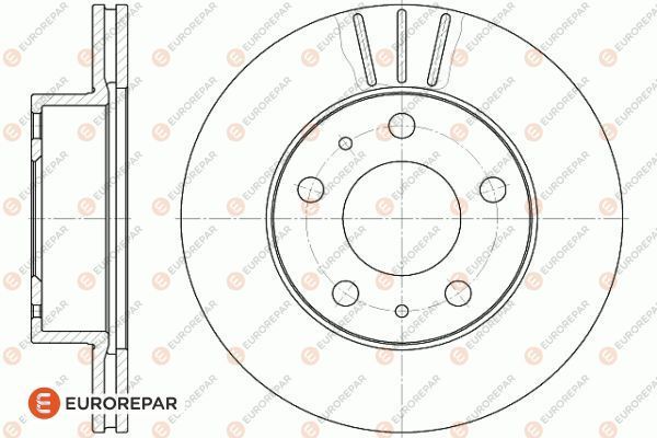 ДИСК ТОРМОЗНОЙ ПЕРЕДНИЙ MQP