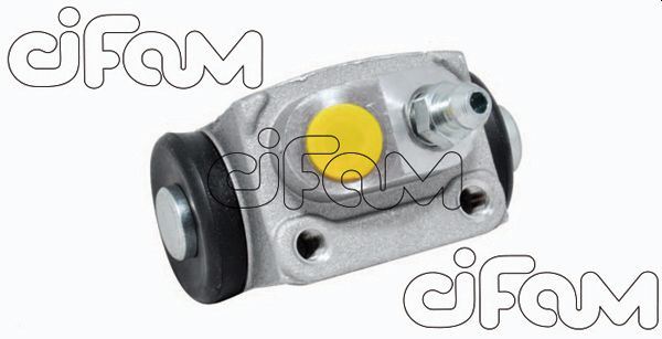 ЦИЛИНДР ТОРМОЗНОЙ  ПРАВЫЙ ACCENT 1.3I 12V-1.5I 12V-1.5I 16V (94-00) (15.37mm)