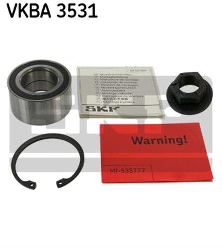 ПОДШИПНИК СТУПИЦЫ ПЕРЕДНЯЯ  FIESTA V 01> FOCUS 98>04  FUSION 02>12 COURIER 14>KA+ III 16> ECOSPORT 13> MAZDA 2  07>15  (KIT)  ABS LI (38.993x72x37) (BAH-0106DX)