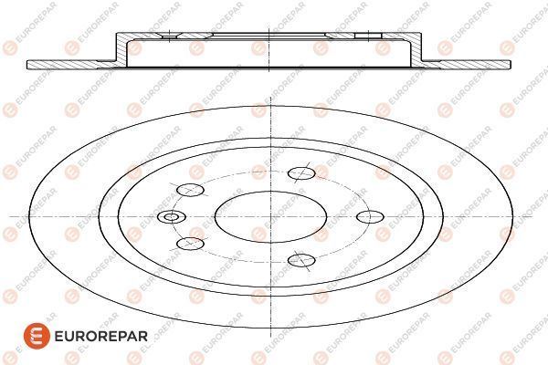 ДИСК ТОРМОЗНОЙ ЗАДНИЙ INSIGNIA A 08> SAAB 9-5 (YS3G) 10> (16 РАЗМЕР) (292x12x5DL ПОЛНЫЙ)