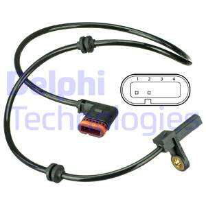 ДАТЧИК ЧАСТОТЫ ВРАЩЕНИЯ ABS ЗАДНЯЯ MERCEDES CL500. CL600. CL63. CL65. S280. S300. S320. S350. S400. S420. S450. S5