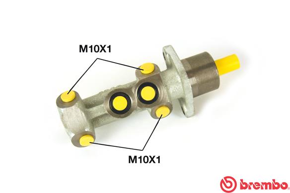 ЦИЛИНДР ГЛАВНЫЙ ТОРМОЗНОЙ  FIAT GRANDE PUNTO (199) 0605->-FIAT PUNTO (188) 0999-0712-FIAT PUNTO HATCHBACK