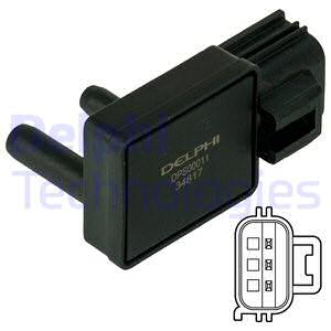 ДАТЧИК ДАВЛЕНИЕ ВЫХЛОПНЫХ ГАЗОВ - CITROEN JUMPER. RELAY. FORD FIESTA. RANGER. TOURNEO CONNECT. TRANSIT. TRANSIT CONNECT.