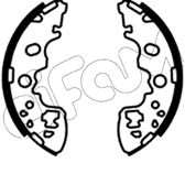 КОЛОДКА ТОРМОЗНАЯ  DELICAII-SPACEGEAR-2.0-2.4-2.44WD-DELICAIIID5(CV_W)-2.0-2.2DI-D4WD-2.4(CV5W)-2.44WD-DELI