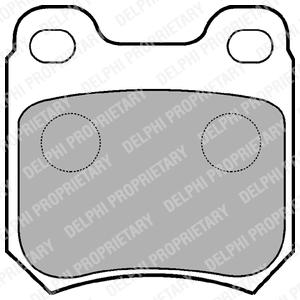 КОЛОДКИ ТОРМОЗНЫЕ OMEGA B (94-03) VECTRA 1.6 (10.954.02) SAAB 9-3-5 (98-03)