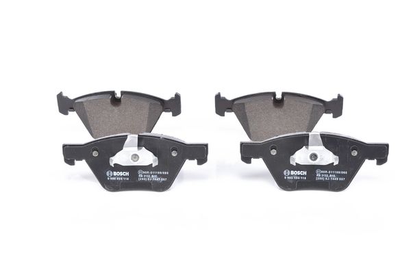 КОЛОДКИ ТОРМОЗНЫЕ ДИСКОВЫЕ ПЕРЕДНИЕ BMW E60 E87 E90 F10