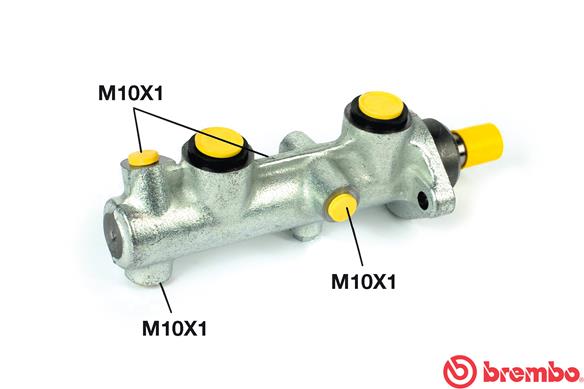 ЦИЛИНДР ГЛАВНЫЙ ТОРМОЗНОЙ  VW TRANSPORTER II BUS 0867-0979-VW TRANSPORTER II PLATFORMCHASS?S 0868-0779-