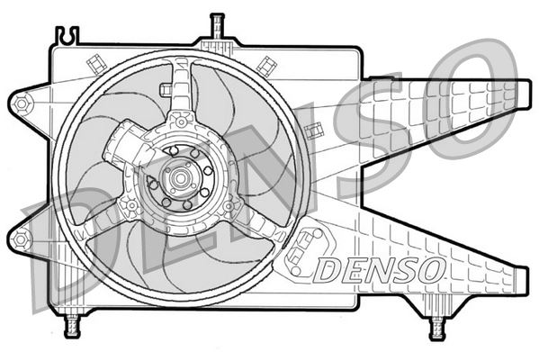 ВЕНТИЛЯТОР ОХЛАЖДЕНИЯ PUNTO 03>IDEA 04>YPSILON (03-11) 1.3JTD (AC) (MEK)