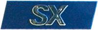 ЭМБЛЕМА ЗАДНЯЯ SX (TEMPRA)