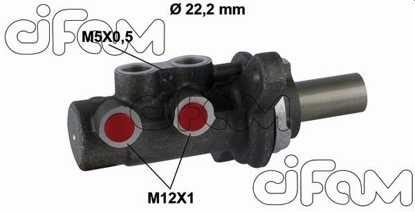ЦИЛИНДР ГЛАВНЫЙ  P208 1.0-1.2 VTI 12V-C3 II 1.0 VTI-1.1-1.2 VTI-1.4-1.4 HDI-1.4 VTI-1.6 HDI 16V 09>(ES