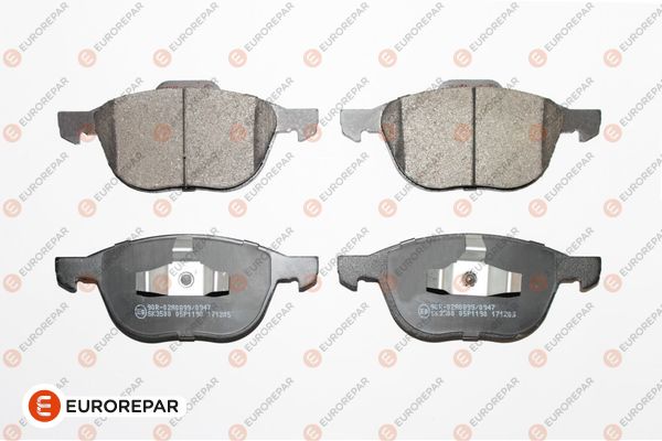 КОЛОДКИ ПЕРЕДНИЕ FOCUS 04>18) CMAX 07>19 KUGA I -II 08>14 VOLVO V40 19> C30 06>12 S70 08>13S40 04>12 V50 04>12 MAZDA 3 03>09 5 05>09