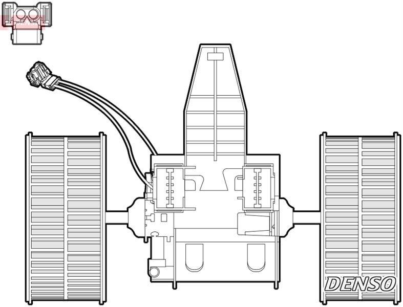 ДВИГАТЕЛЬ ОТОПЛЕНИЯ BMW E60 E61 E63 E64 12V