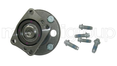 СТУПИЦА ЗАДНЕГО КОЛЕСА (С ПОДШИПНИКОМ) FORD FIESTA 1.4 TDCI(08-11) С АБС (4 БОЛТОВ)