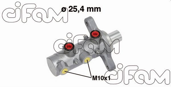 ЦИЛИНДР ГЛАВНЫЙ  BOXER III-JUMPER III 2.2 HDI-3.0 HDI-DUCATO V (250-251) 2.2 MJT-2.3 MJT- 2.0 MJT 06=>