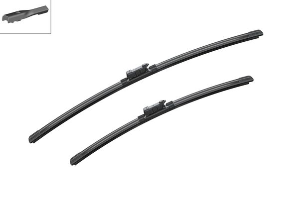 ЩЕТКА СТЕКЛООЧИСТИТЕЛЯ AEROTWIN  TK 60cm+47. 5cm (ТИП БАНАНА) GOLF VI-JETTA 2010=>