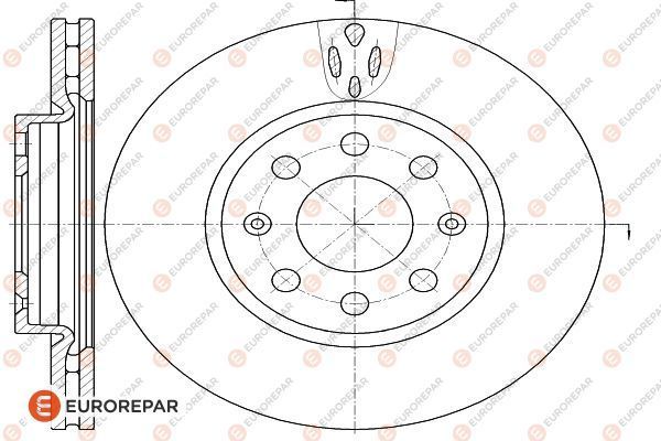 ДИСК ТОРМОЗНОЙ ПЕРЕДНИЙ CORSA D 07> CORSA E 14> ADAM 13> PUNTO EVO-GRANDE PUNTO 05> (257x22x4DL HAVALI 14ДЮЙМОВ) (55700921)