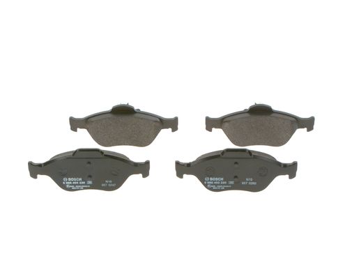 КОЛОДКИ ПЕРЕДНИЕ FIESTA 1. 4TDCI ABSLI 00=> FUSION 02=> MAZDA 121 96=> MAZDA 2 03>