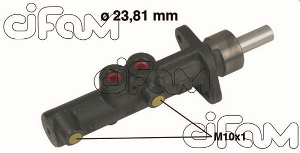 ЦИЛИНДР ТОРМОЗНОЙ ГЛАВНЫЙ I (С АБС) MERCEDES SPRINTER 901>904 95>06-VW LT 28 35 46 96>06